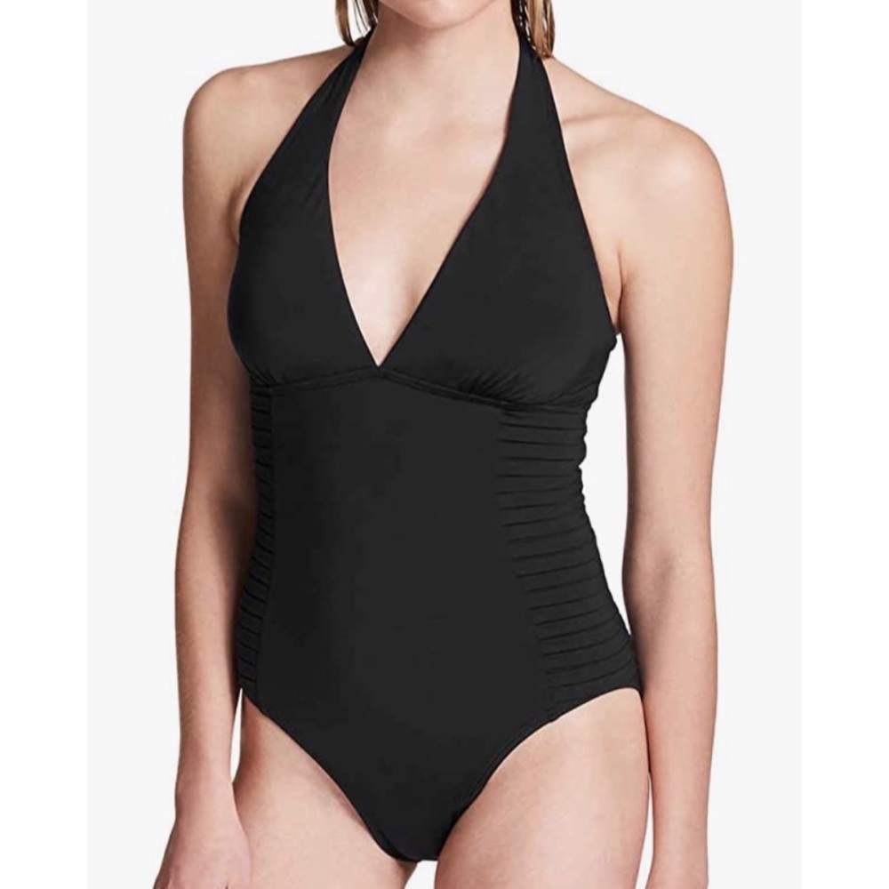 ❗️FINAL❗️ 🆕 Calvin Klein Solid Pleated One Piece Swimsuit
